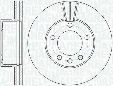 Magneti Marelli 361302040160 - Гальмівний диск avtolavka.club