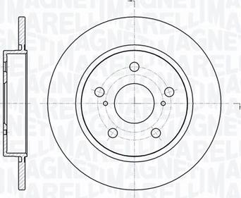 Magneti Marelli 361302040355 - Гальмівний диск avtolavka.club