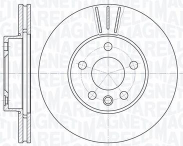 Magneti Marelli 361302040368 - Гальмівний диск avtolavka.club