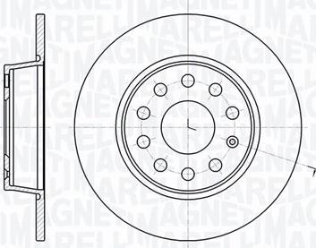 Magneti Marelli 361302040367 - Гальмівний диск avtolavka.club