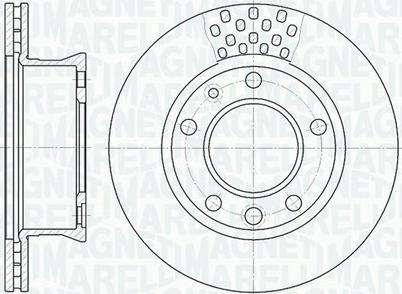 Magneti Marelli 361302040384 - Гальмівний диск avtolavka.club