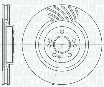 Magneti Marelli 361302040386 - Гальмівний диск avtolavka.club