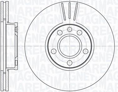 Magneti Marelli 361302040320 - Гальмівний диск avtolavka.club