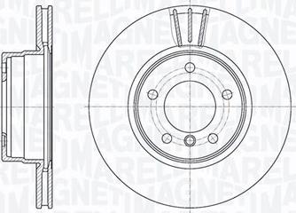 Magneti Marelli 361302040296 - Гальмівний диск avtolavka.club