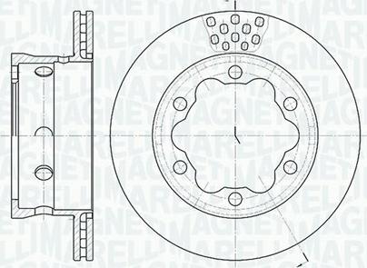 Magneti Marelli 361302040298 - Гальмівний диск avtolavka.club