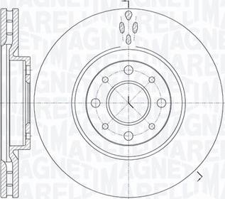 Magneti Marelli 361302040246 - Гальмівний диск avtolavka.club