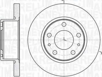 Magneti Marelli 361302040251 - Гальмівний диск avtolavka.club