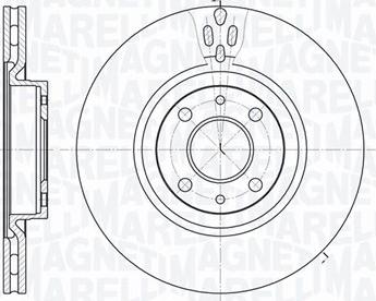 Blue Print ADL144319 - Гальмівний диск avtolavka.club