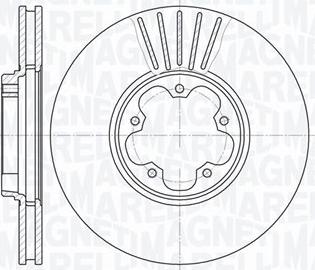 Magneti Marelli 361302040288 - Гальмівний диск avtolavka.club