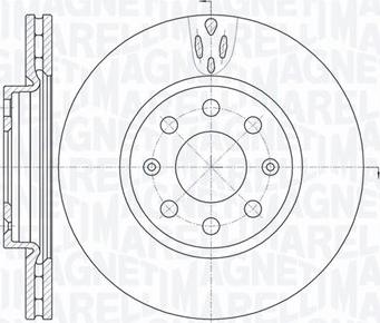 Magneti Marelli 361302040236 - Гальмівний диск avtolavka.club