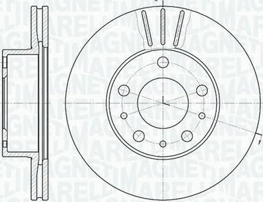 Magneti Marelli 361302040230 - Гальмівний диск avtolavka.club