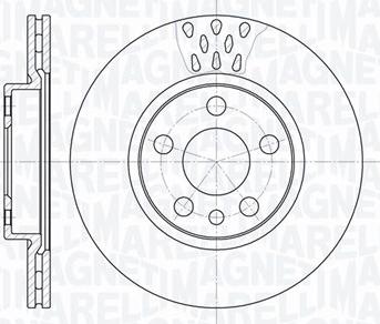 Magneti Marelli 361302040232 - Гальмівний диск avtolavka.club