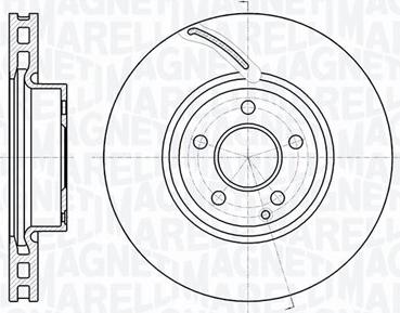 Magneti Marelli 361302040748 - Гальмівний диск avtolavka.club