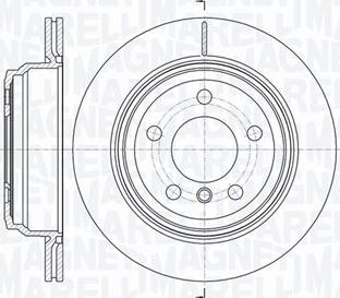 Magneti Marelli 361302040780 - Гальмівний диск avtolavka.club