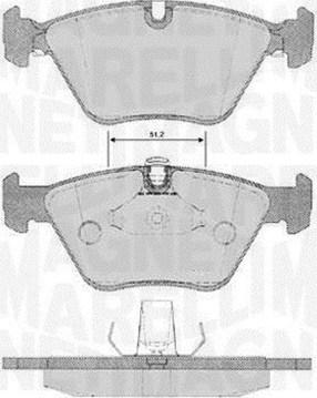 Magneti Marelli 363916060159 - Гальмівні колодки, дискові гальма avtolavka.club