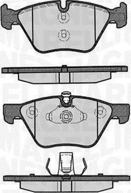 Magneti Marelli 363916060156 - Гальмівні колодки, дискові гальма avtolavka.club