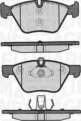 Magneti Marelli 363916060160 - Гальмівні колодки, дискові гальма avtolavka.club