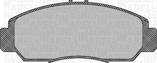 Magneti Marelli 363916060702 - Гальмівні колодки, дискові гальма avtolavka.club