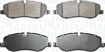 Magneti Marelli 363916061269 - Гальмівні колодки, дискові гальма avtolavka.club