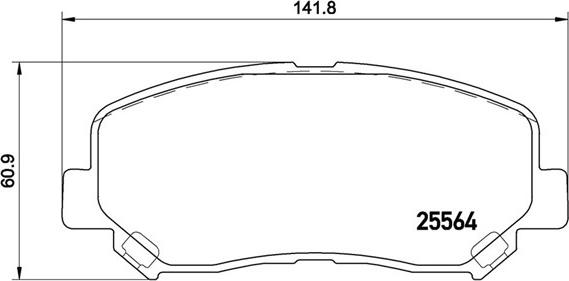 Magneti Marelli 363700449045 - Гальмівні колодки, дискові гальма avtolavka.club