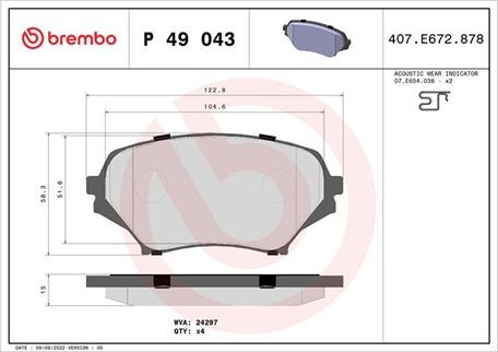 Magneti Marelli 363700449043 - Гальмівні колодки, дискові гальма avtolavka.club