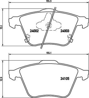 Magneti Marelli 363700449038 - Гальмівні колодки, дискові гальма avtolavka.club