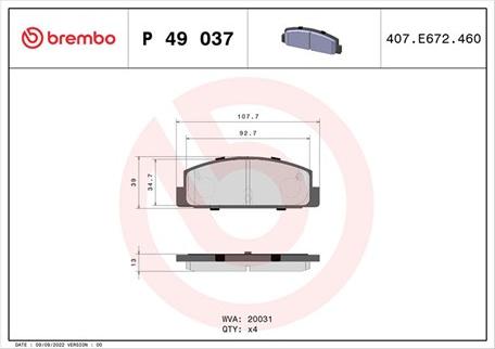 Magneti Marelli 363700449037 - Гальмівні колодки, дискові гальма avtolavka.club