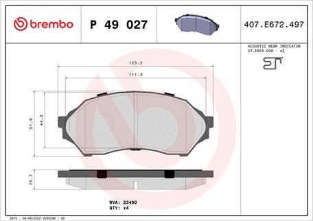 Magneti Marelli 363700449027 - Гальмівні колодки, дискові гальма avtolavka.club