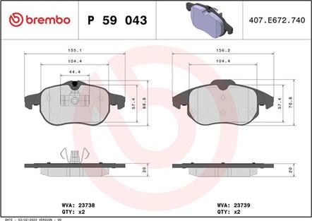 Magneti Marelli 363700459043 - Гальмівні колодки, дискові гальма avtolavka.club