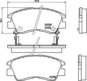 Magneti Marelli 363700454008 - Гальмівні колодки, дискові гальма avtolavka.club