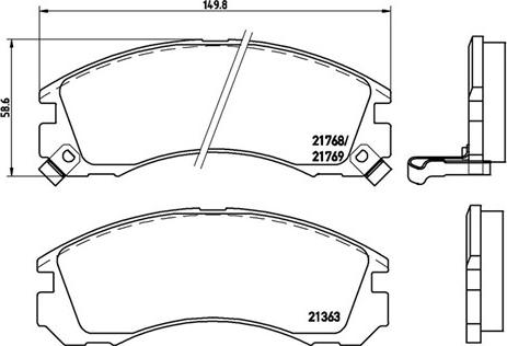 Magneti Marelli 363700454017 - Гальмівні колодки, дискові гальма avtolavka.club