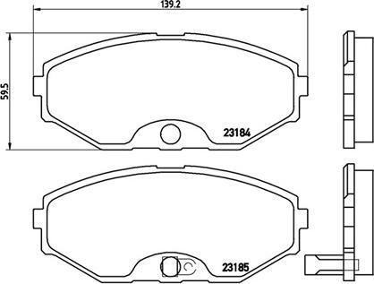 Magneti Marelli 363700456045 - Гальмівні колодки, дискові гальма avtolavka.club