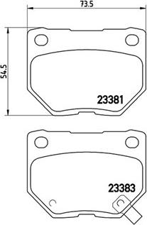 Magneti Marelli 363700456054 - Гальмівні колодки, дискові гальма avtolavka.club