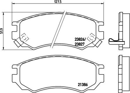 Magneti Marelli 363700456055 - Гальмівні колодки, дискові гальма avtolavka.club