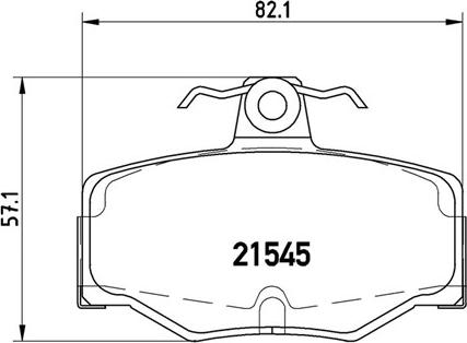 Magneti Marelli 363700456024 - Гальмівні колодки, дискові гальма avtolavka.club