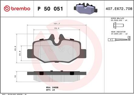 Magneti Marelli 363700450051 - Гальмівні колодки, дискові гальма avtolavka.club