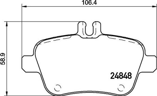 Magneti Marelli 363700450135 - Гальмівні колодки, дискові гальма avtolavka.club