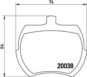 Magneti Marelli 363700452002 - Гальмівні колодки, дискові гальма avtolavka.club