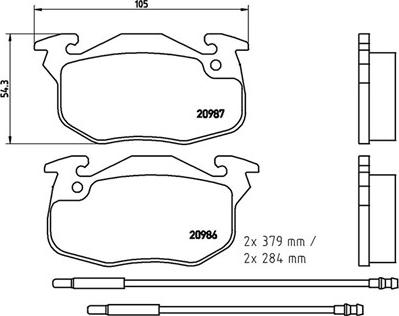 Magneti Marelli 363700461099 - Гальмівні колодки, дискові гальма avtolavka.club