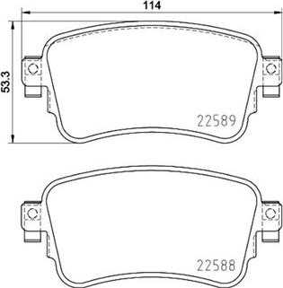 Magneti Marelli 363700461133 - Гальмівні колодки, дискові гальма avtolavka.club