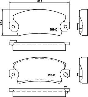 Magneti Marelli 363700468004 - Гальмівні колодки, дискові гальма avtolavka.club