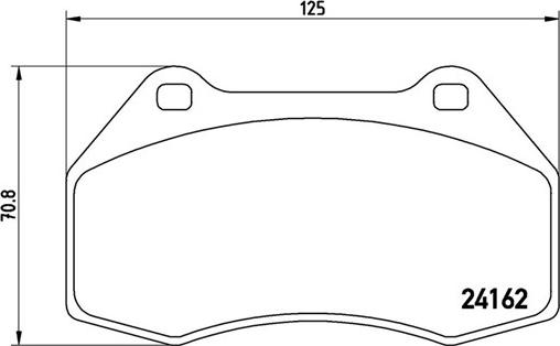 Magneti Marelli 363700468036 - Гальмівні колодки, дискові гальма avtolavka.club