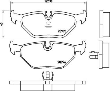 Magneti Marelli 363700406011 - Гальмівні колодки, дискові гальма avtolavka.club