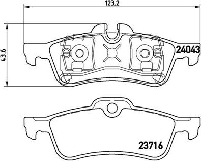 Magneti Marelli 363700406032 - Гальмівні колодки, дискові гальма avtolavka.club