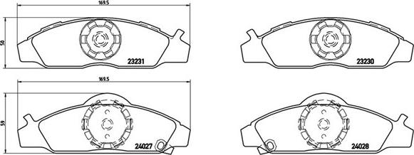 Magneti Marelli 363700415008 - Гальмівні колодки, дискові гальма avtolavka.club