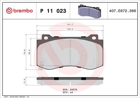 Magneti Marelli 363700411023 - Гальмівні колодки, дискові гальма avtolavka.club