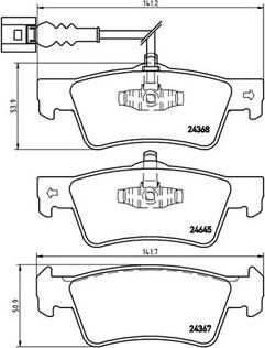 Magneti Marelli 363700485091 - Гальмівні колодки, дискові гальма avtolavka.club