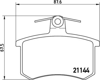 Magneti Marelli 363700485013 - Гальмівні колодки, дискові гальма avtolavka.club