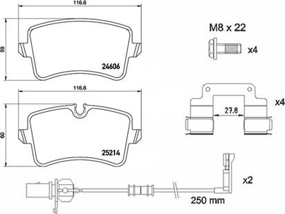 Magneti Marelli 363700485157 - Гальмівні колодки, дискові гальма avtolavka.club