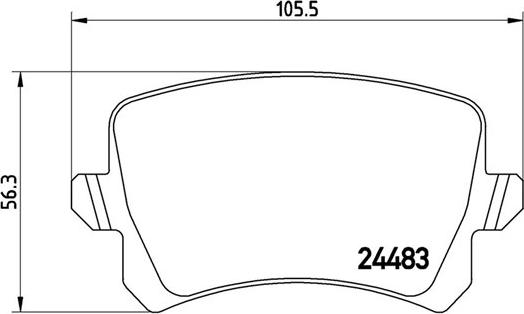 Magneti Marelli 363700485108 - Гальмівні колодки, дискові гальма avtolavka.club